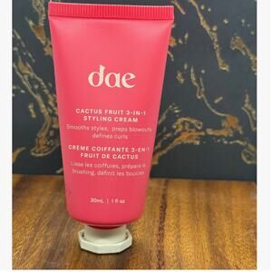 DAE Cactus Fruit Cream Mini 1 oz | Smooths, Blowout Prep, Curl Defining